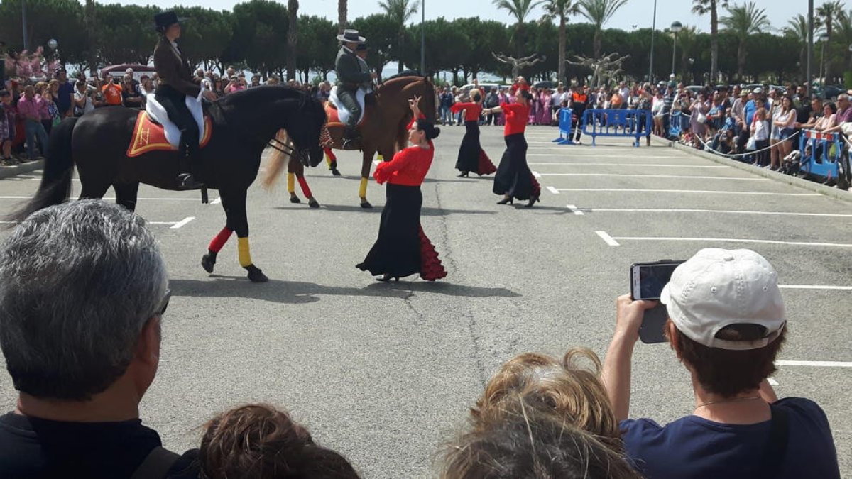 Imagen del espectáculo ecuestre del año pasado.