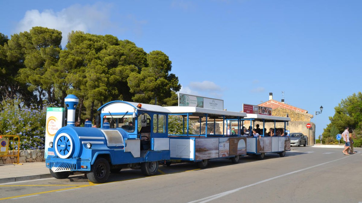 Imatge del Trenet Turístic d'Altafulla.