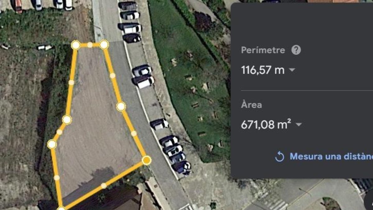 El nuevo parking de l'Arboç está situado en la calle Nord.
