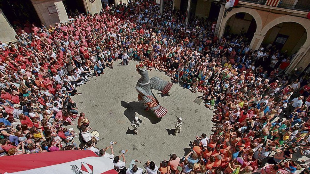 Imatge d'arxiu de la Festa Major de Sant Joan a Valls.