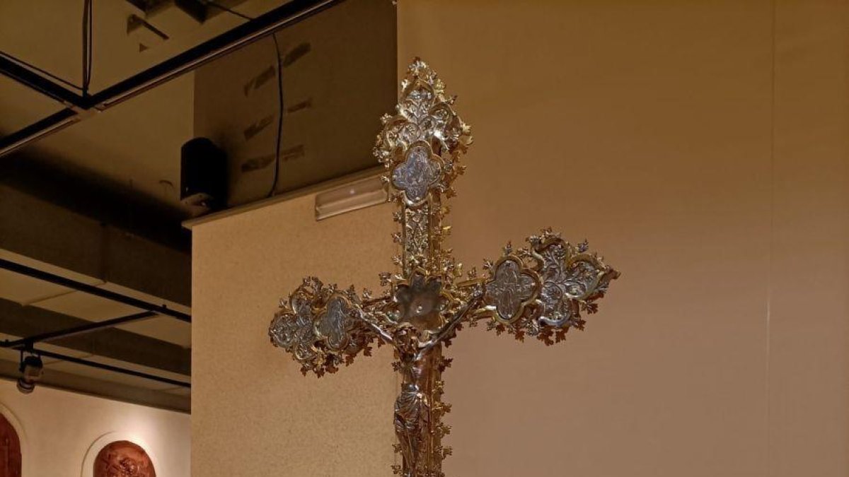 Imatge de la Creu Processional cedida.