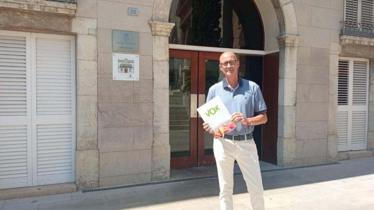 Javier Domingo ha presentat la moció.