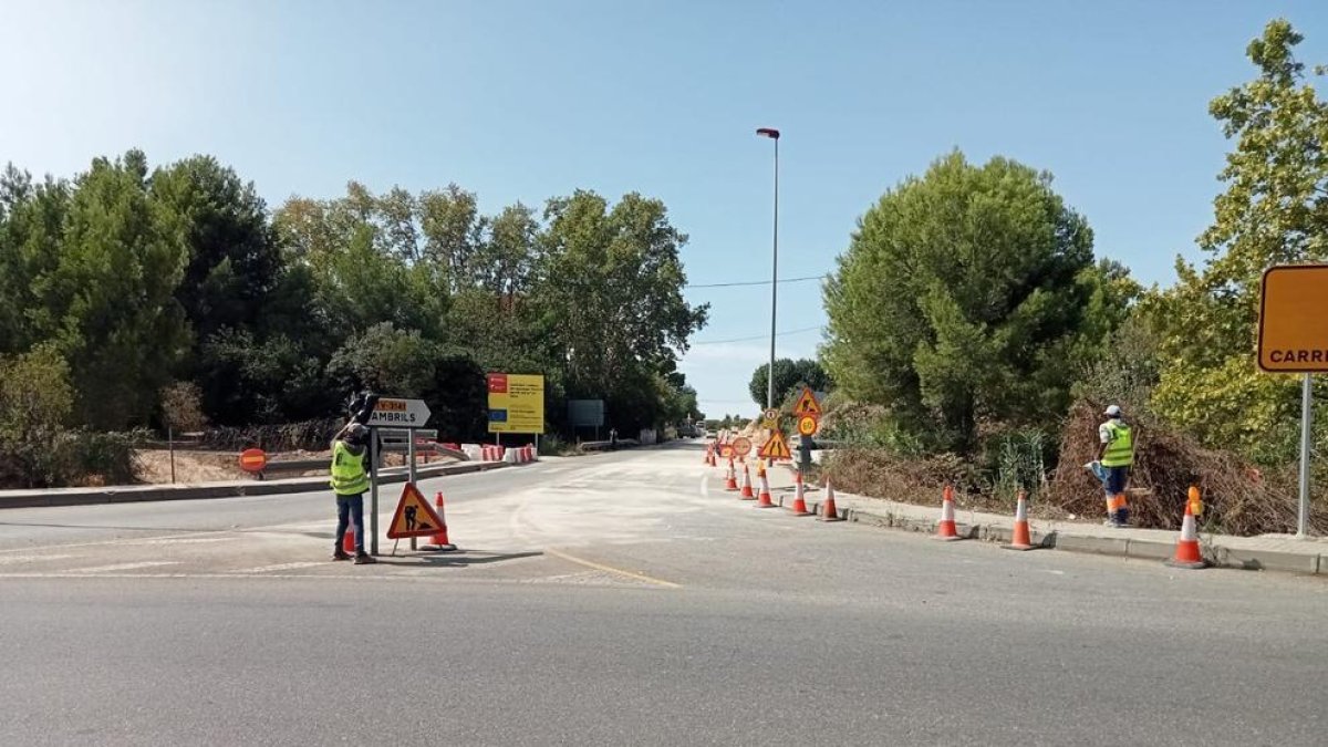 Ja no està tallat el carril en direcció a Blancafort i Cambrils.