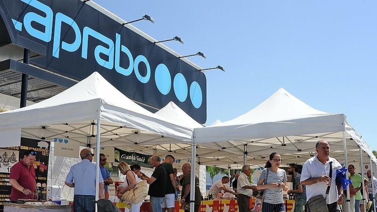 Imagen de la Feria de Caprabo del año pasado celebrada en Altafulla.