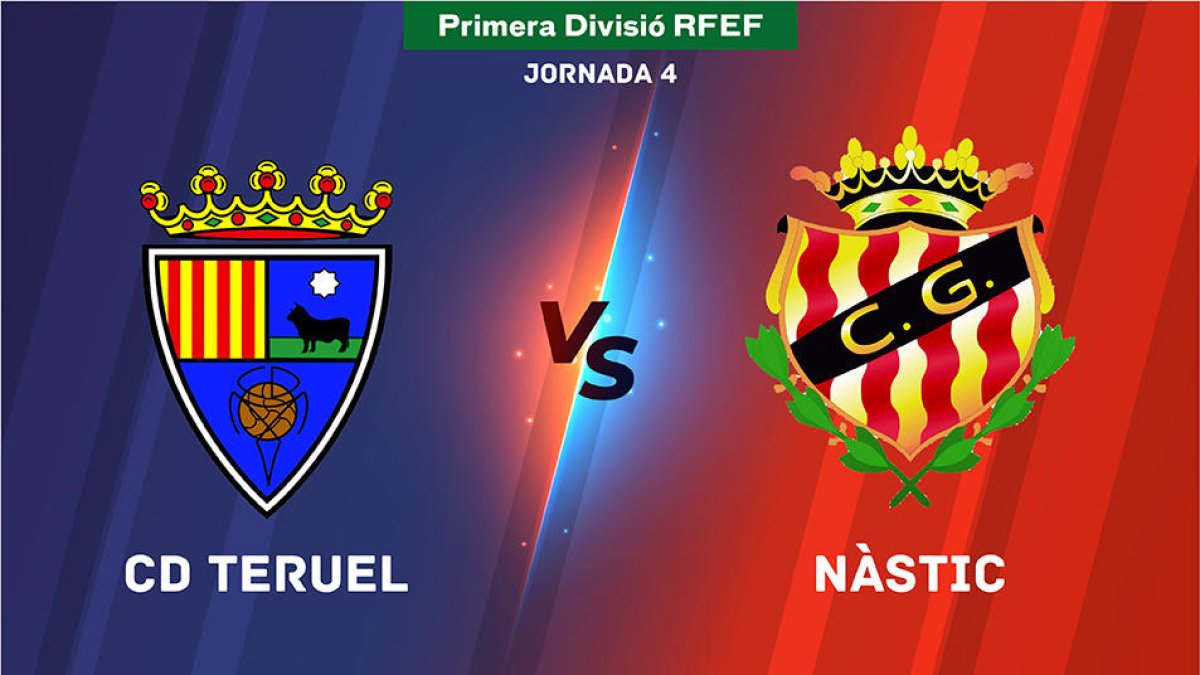 Sigue en directo el Teruel - Nàstic