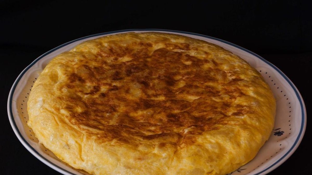 Imagen de una tortilla de patatas.