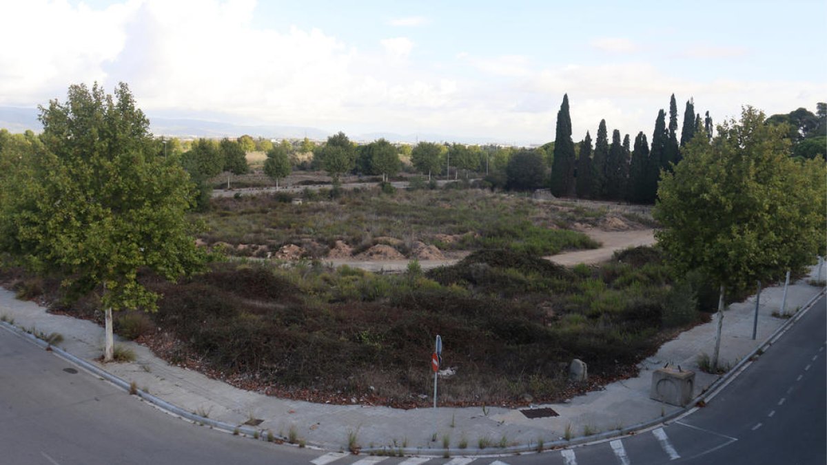 Imagen de los terrenos comprados por la empresa P3 Logistic Parks en el sector H12 'Mas Sunyer' de Reus.