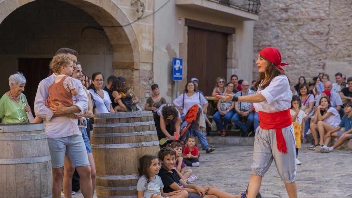 Los más pequeños han podido gozar de espectáculos de teatro infantil durante todo el fin de semana.