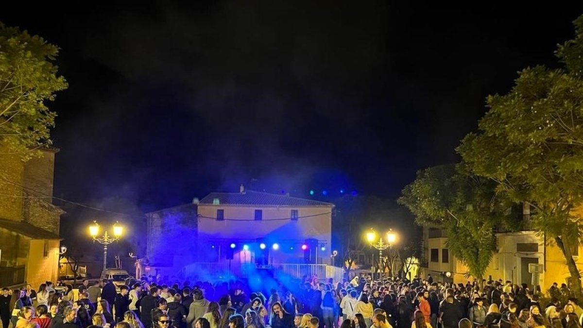 Imatge de la festa de Halloween a Torredembarra.