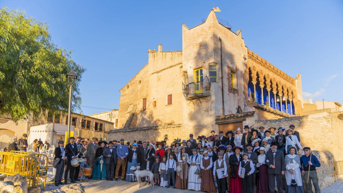 Els visitants van poder gaudir de les recreacions que van retornar als Pallaresos a principis del segle XX.