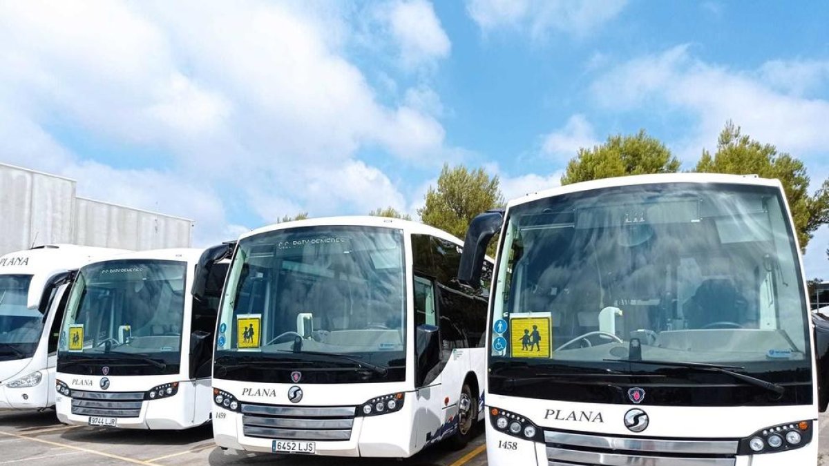 La empresa Plana gestiona el transporte escolar del Consell Comarcal del Baix Penedès.