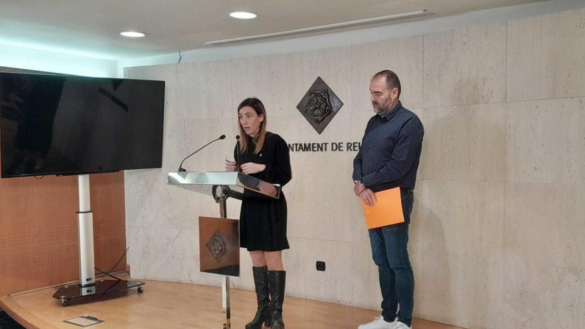 Roda de premsa de la presentació del servei d'atenció al benestar emocional i mental.