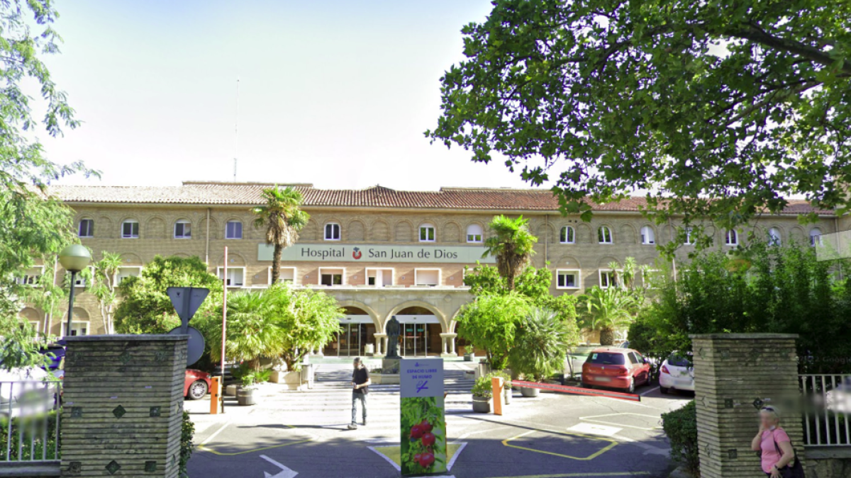 Imatge de l'Hospital San Juan de Dios de Saragossa.