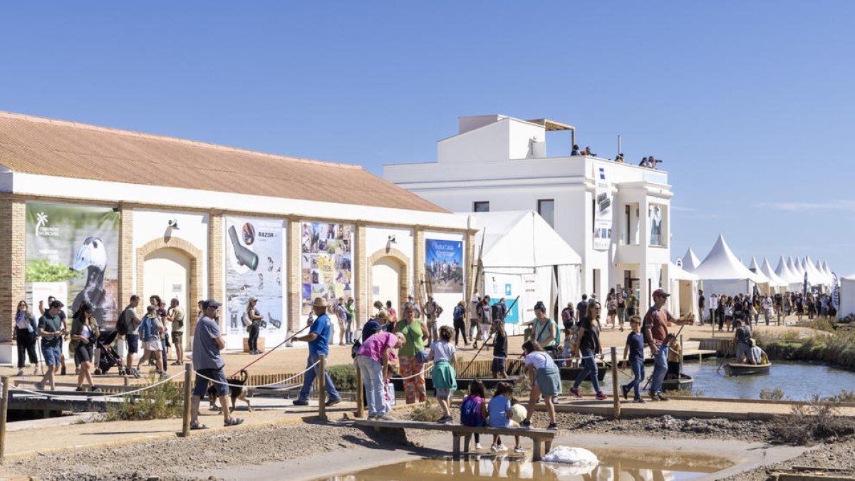 Una de les zones del festival.