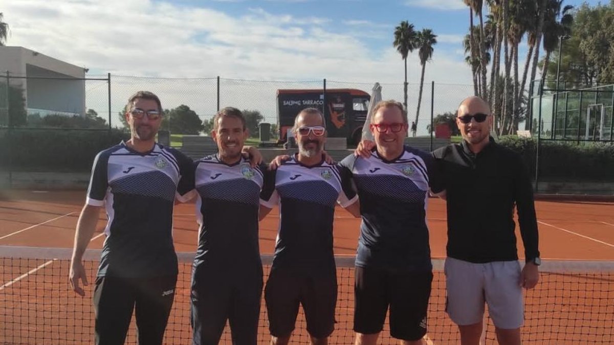 El Equipo Sénior Masculino de Tenis del Golf Costa Daurada, Campeón de Cataluña