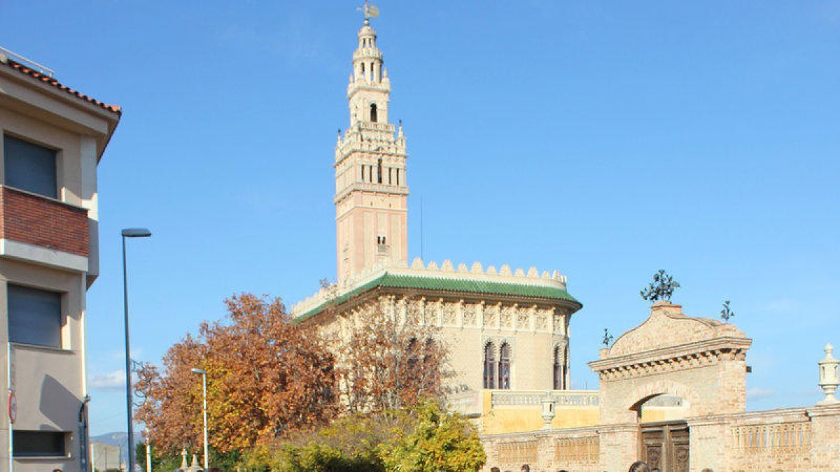 Imatge d'arxiu de les puntaires durant la Fira de l'Arboç.