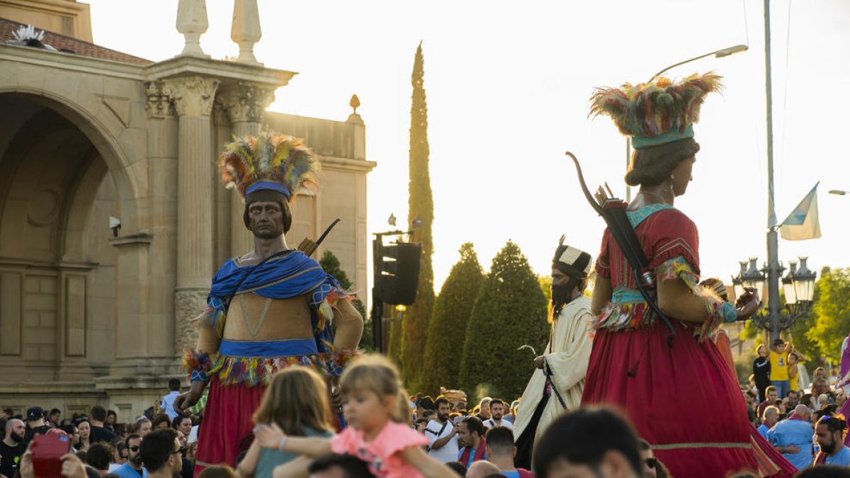 El dia gran de la Festa Major de Misericòrdia va proposar actes per a tot el dia. Al matí, va tenir lloc la baixada del Seguici. A la tarda, l'encesa dels elements de foc i la trobada de l'Àliga i la Mare de Déu.