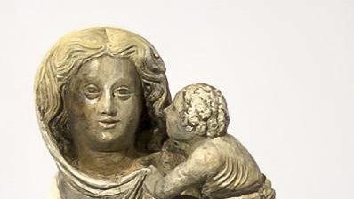 Imatge de la Mare de Déu de Valldosera del segle XIV.