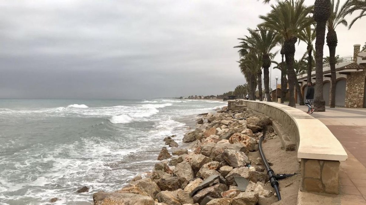 Imatge de la Platja de Roda de Berà.