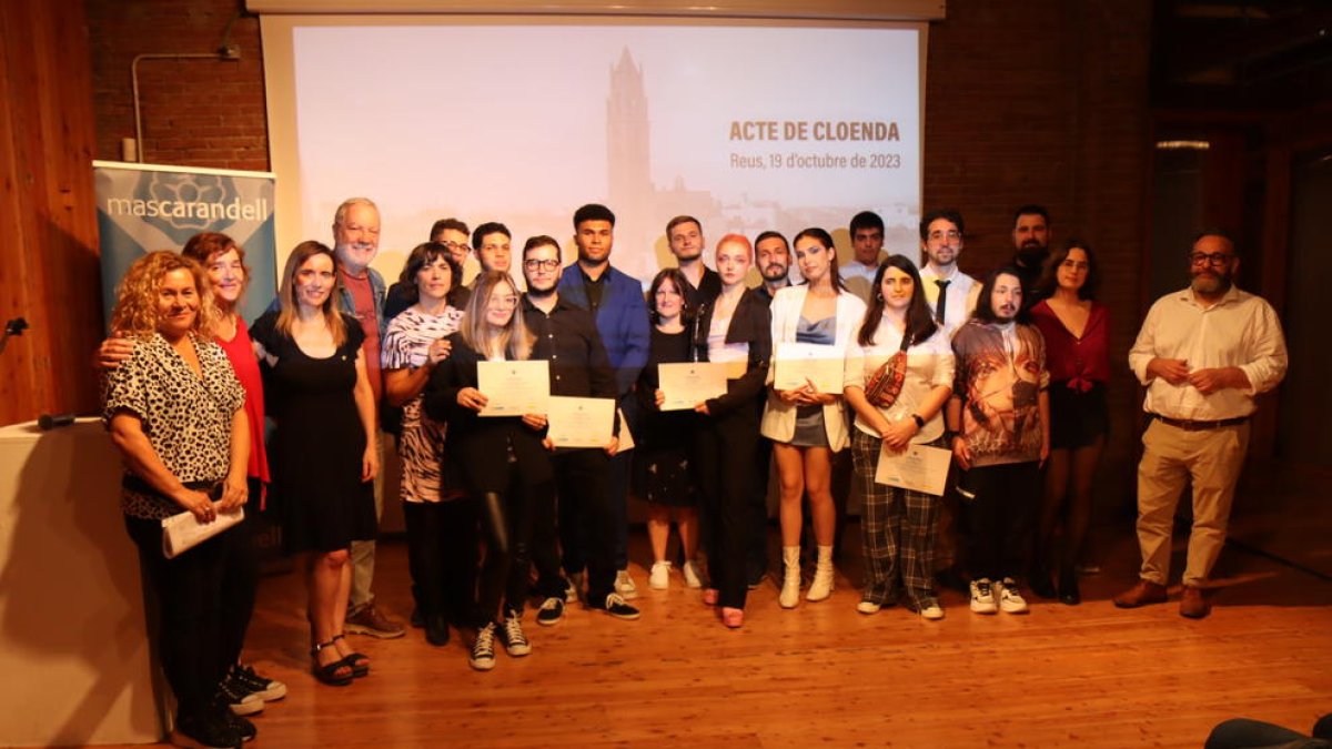 Acto de clausura de la octava edición de la Casa d'Oficis de Mas Carandell.