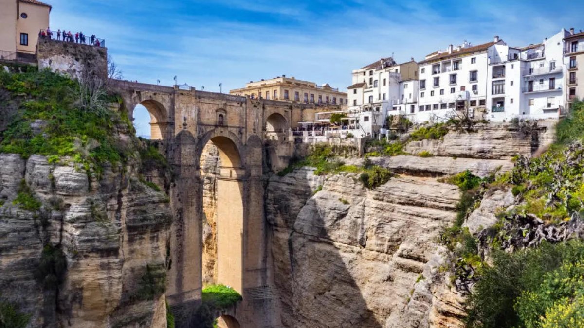 Puente Nuevo, en Ronda, España.