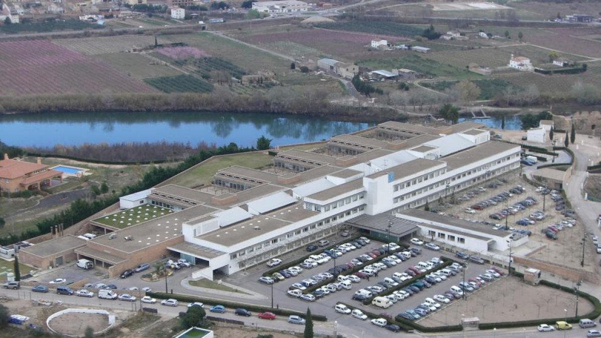 Imatge de l'Hospital Comarcal de Móra d'Ebre.