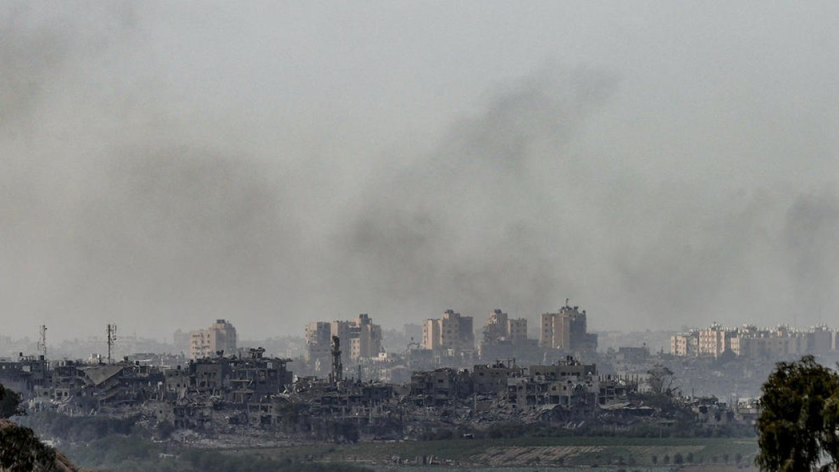 Zona nord de Gaza, la més castigada pels bombardejos de l'exèrcit israelià