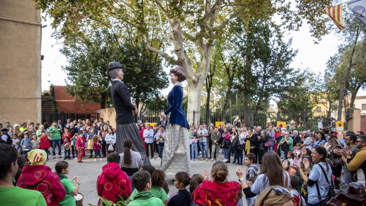 Imatge de la cercavila al Morell per a celebrar la Festa Major de Sant Martí.