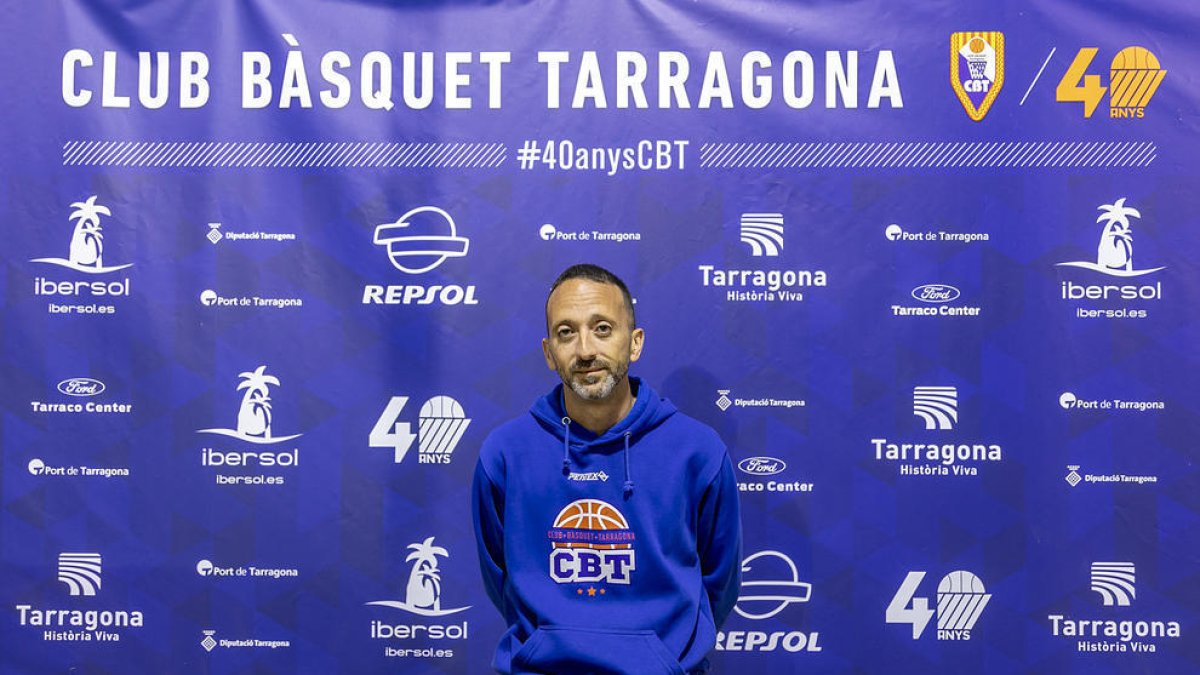 Imatge d'arxiu de Noé Monroy, el nou entrenador del CBT.