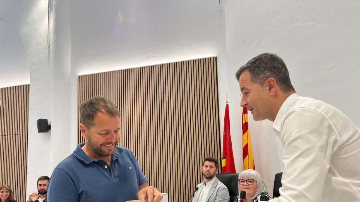 Imatge d'un ple del Consell Comarcal del Baix ebre del passat octubre.