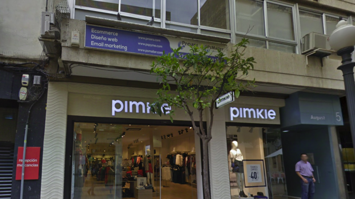 Imagen de la tienda Pimkie en la calle August de Tarragona.