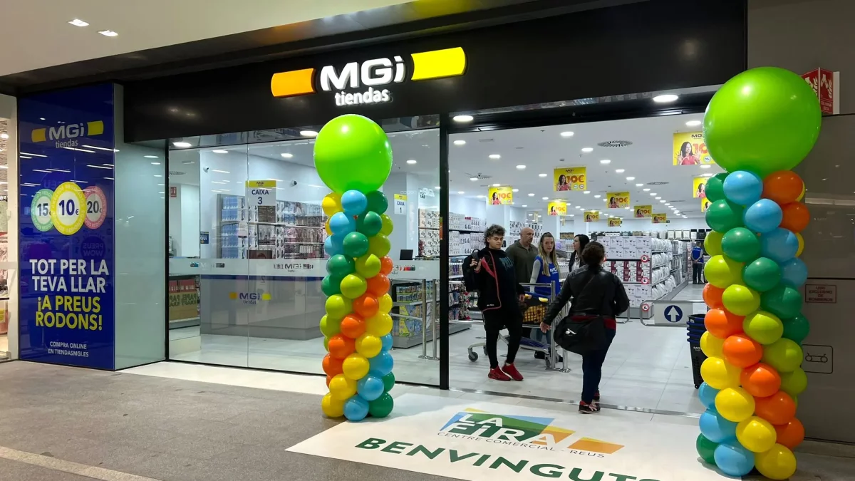 Imatge de la nova botiga de Tiendas MGI a La Fira.