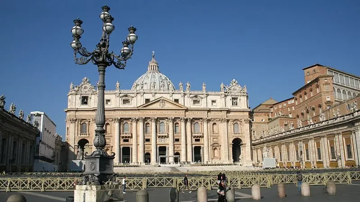 Imatge de la Basílica de Sant Pere a la Ciutat del Vaticà.