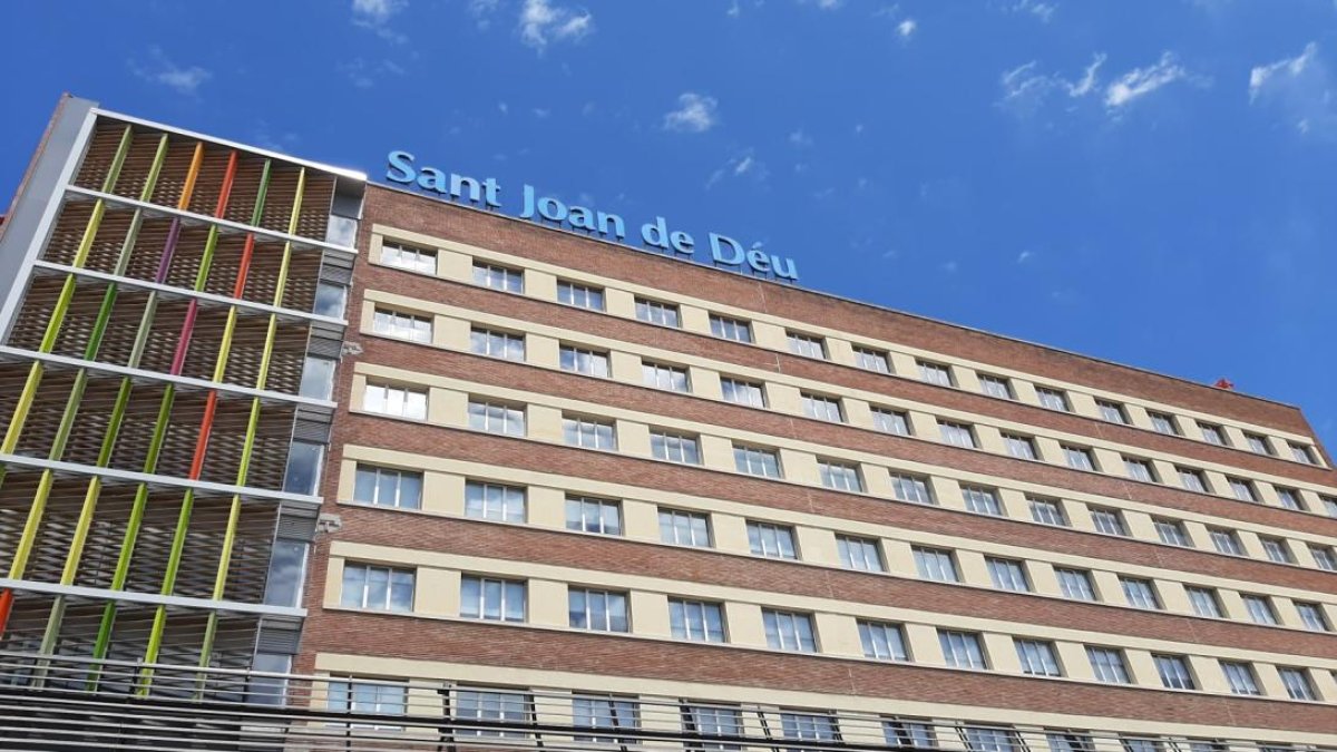 Imatge de l'hospital Sant Joan de Déu de Barcelona.