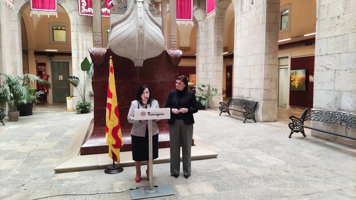 La portaveu del PP a l'Ajuntament de Tarragona, Maria Mercè Martorell.