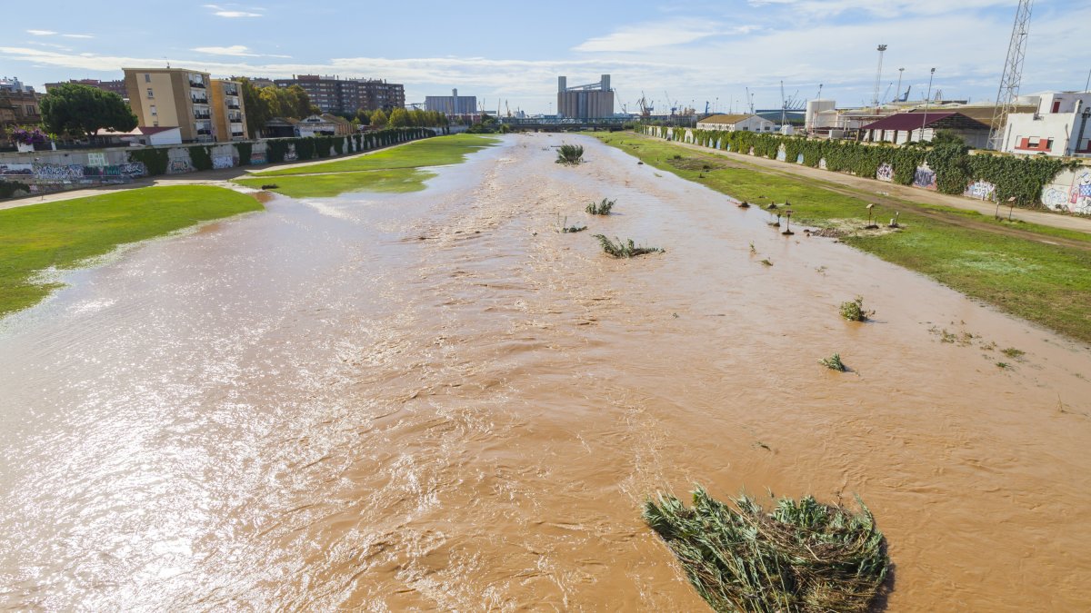 Imatge d’arxiu del riu Francolí, una de les zones on l’estudi posarà el focus, després d’un episodi de fortes pluges.