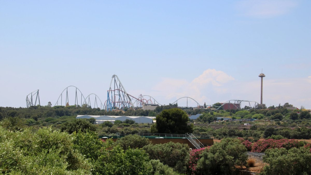 Imatge dels terrenys on es projecta el Hard Rock, entre Salou i Vila-seca.