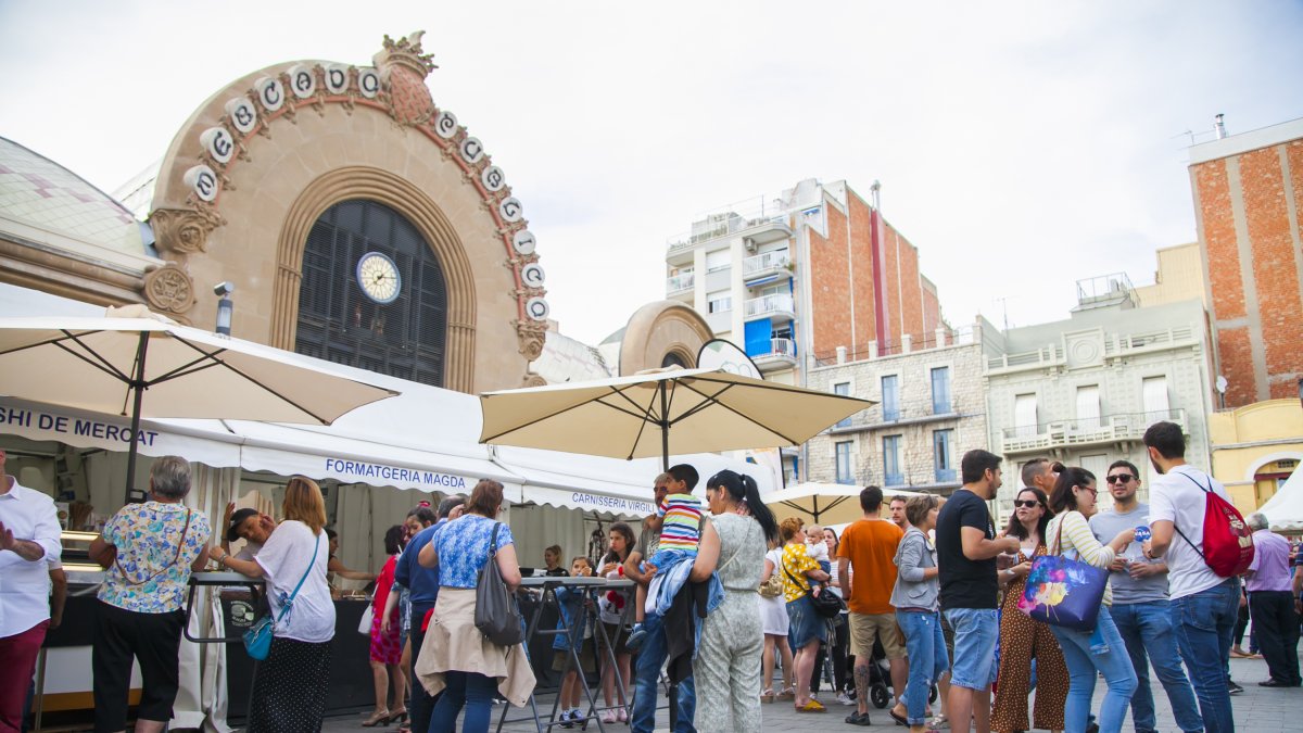 Imatge d'una edició anterior de la Fira del Vi de Tarragona.