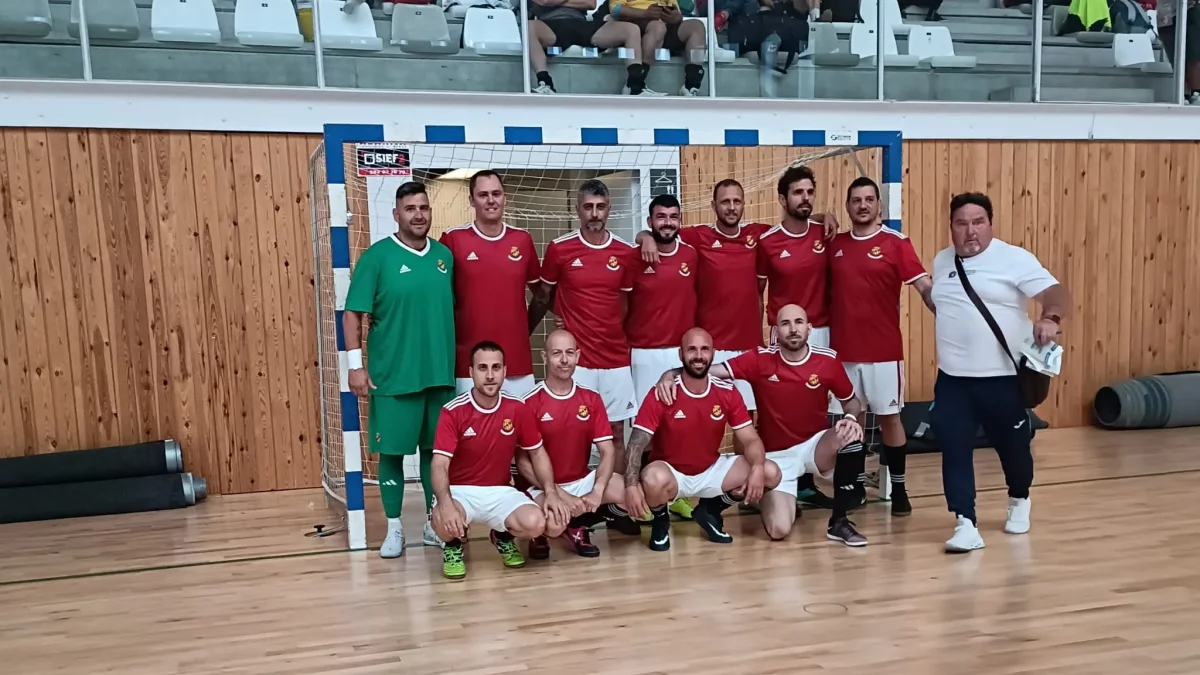 Imatge de l'equip de futbol sala del Port de Tarragona.
