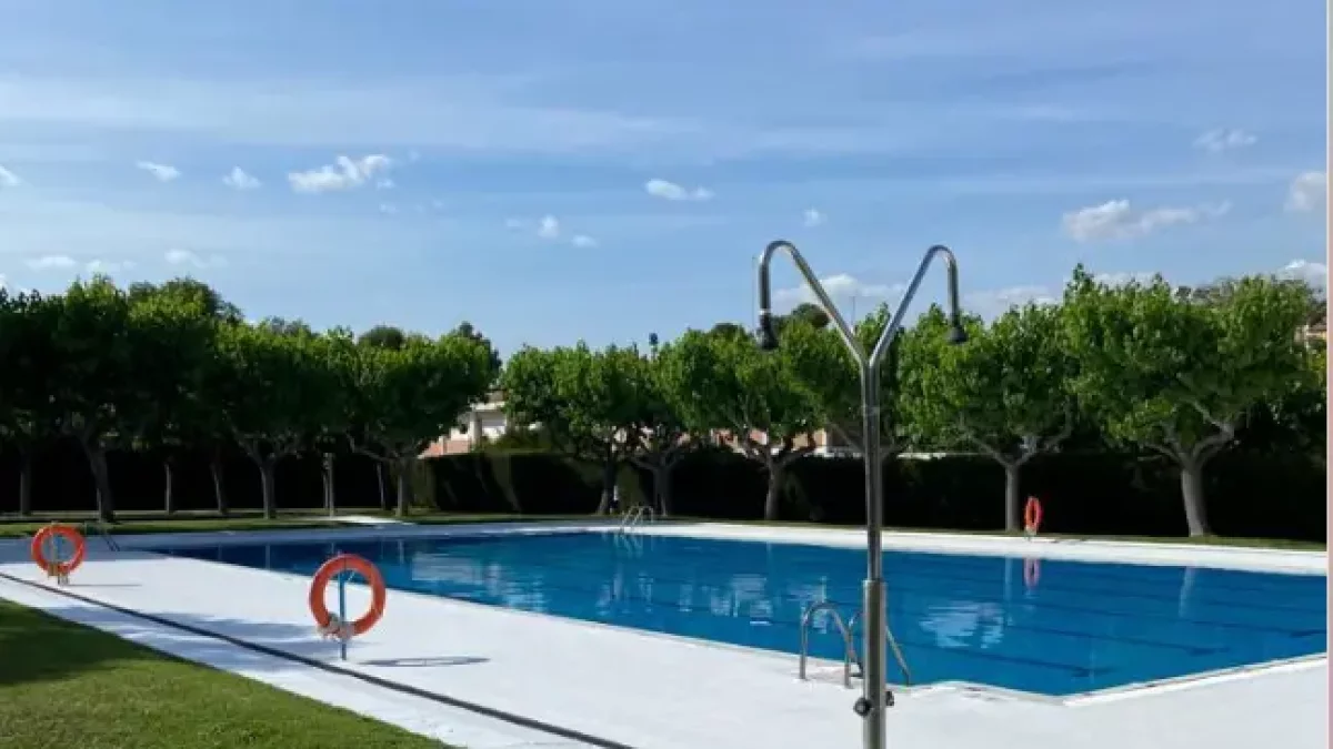 Imatge de la piscina municipal de Constantí.