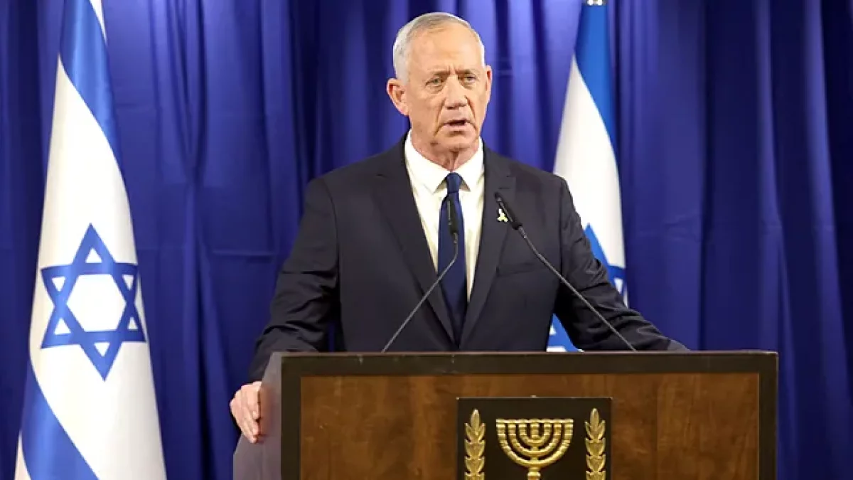 Benny Gantz presenta la seva dimisió aquest diumenge