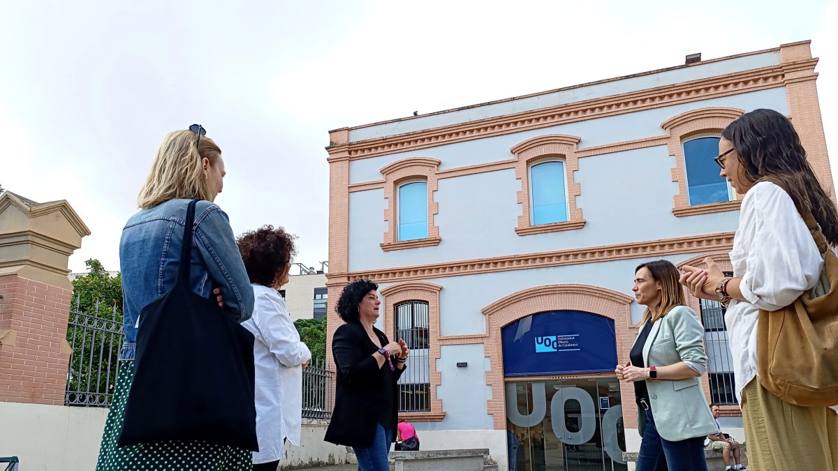 L'alcaldessa de Reus, Sandra Guaita, en la presentació del nou Servei d'Habitatge de la ciutat.