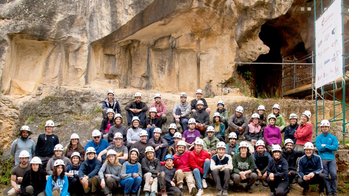 Membres de l'Iphes-CERCA i de la URV que participen en la nova campanya d'excavacions d'Atapuerca.