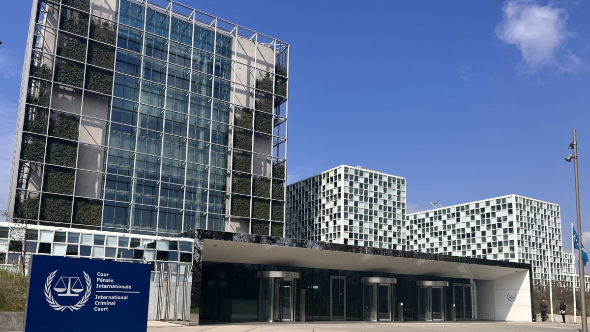 Seu del Tribunal Penal Internacional a la Haia, als Països Baixos.