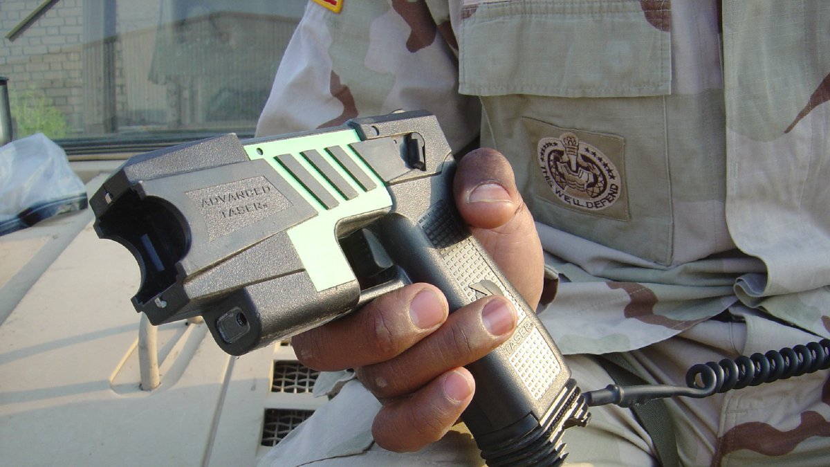 Imatge d'una pistola Taser.