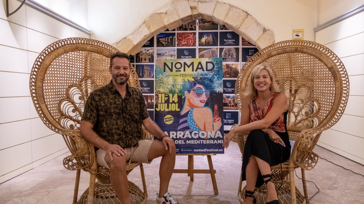 Imatge de la presentació del Festival Nomad a Tarragona.