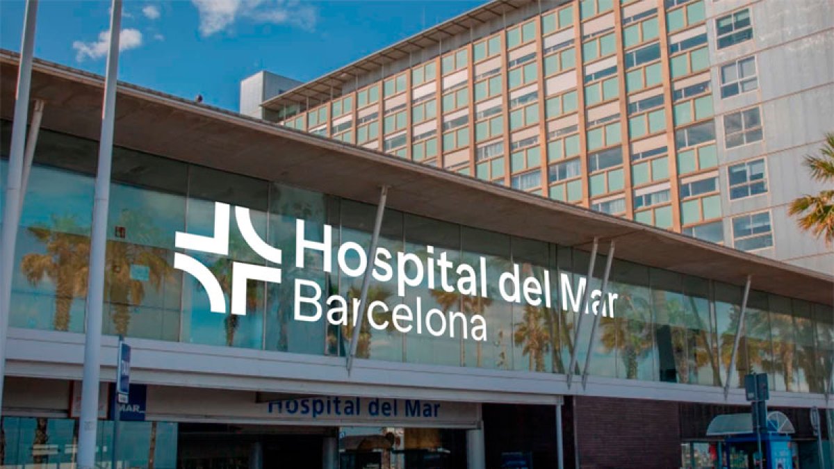 Imatge de l'entrada de l'Hospital del Mar de Barcelona.