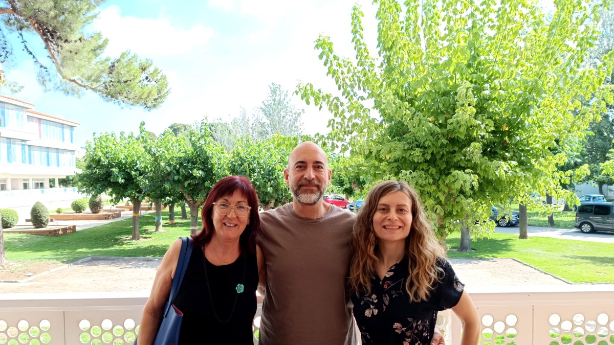 Grup de recerca de Villablanca amb Rafael Martínez-Leal i les doctores Ángeles Torres i Annabel Folch.