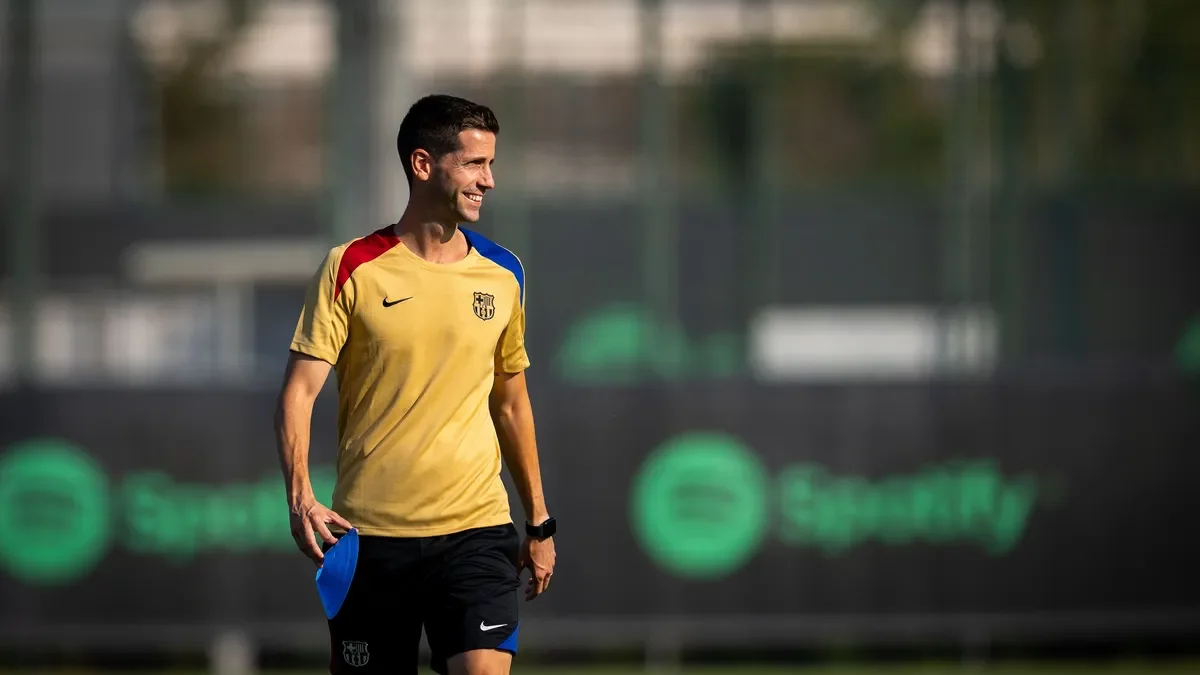 Albert Sánchez, nou entrenador del Barça Atlètic.