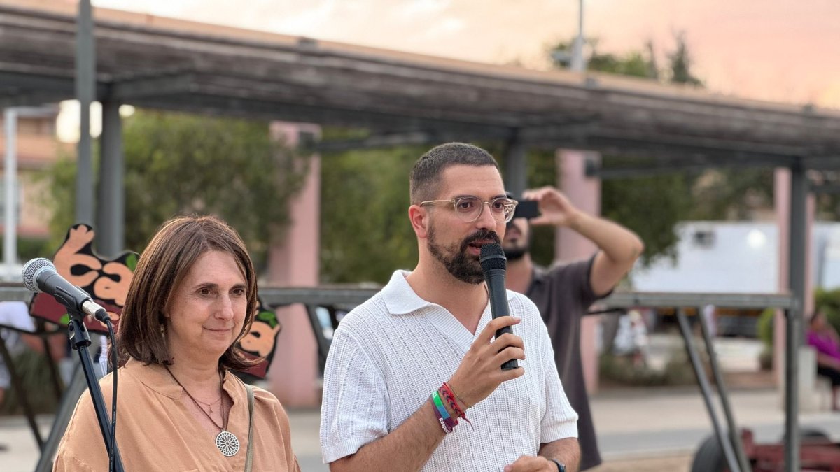 El conseller Nacho García durant el seu pregó a les festes de Campclar